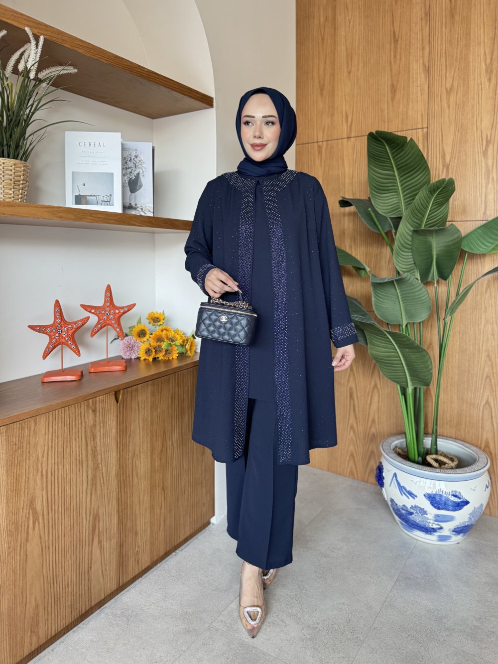 Aynur Tunik Takım — Lacivert