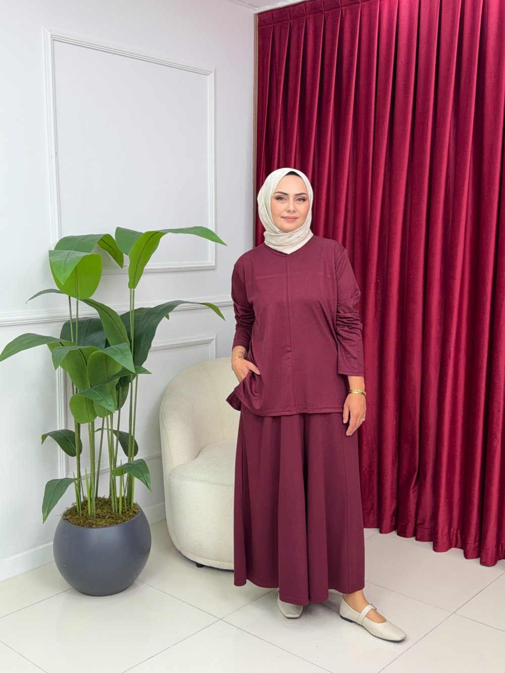 MELİNA TAKIM — BORDO