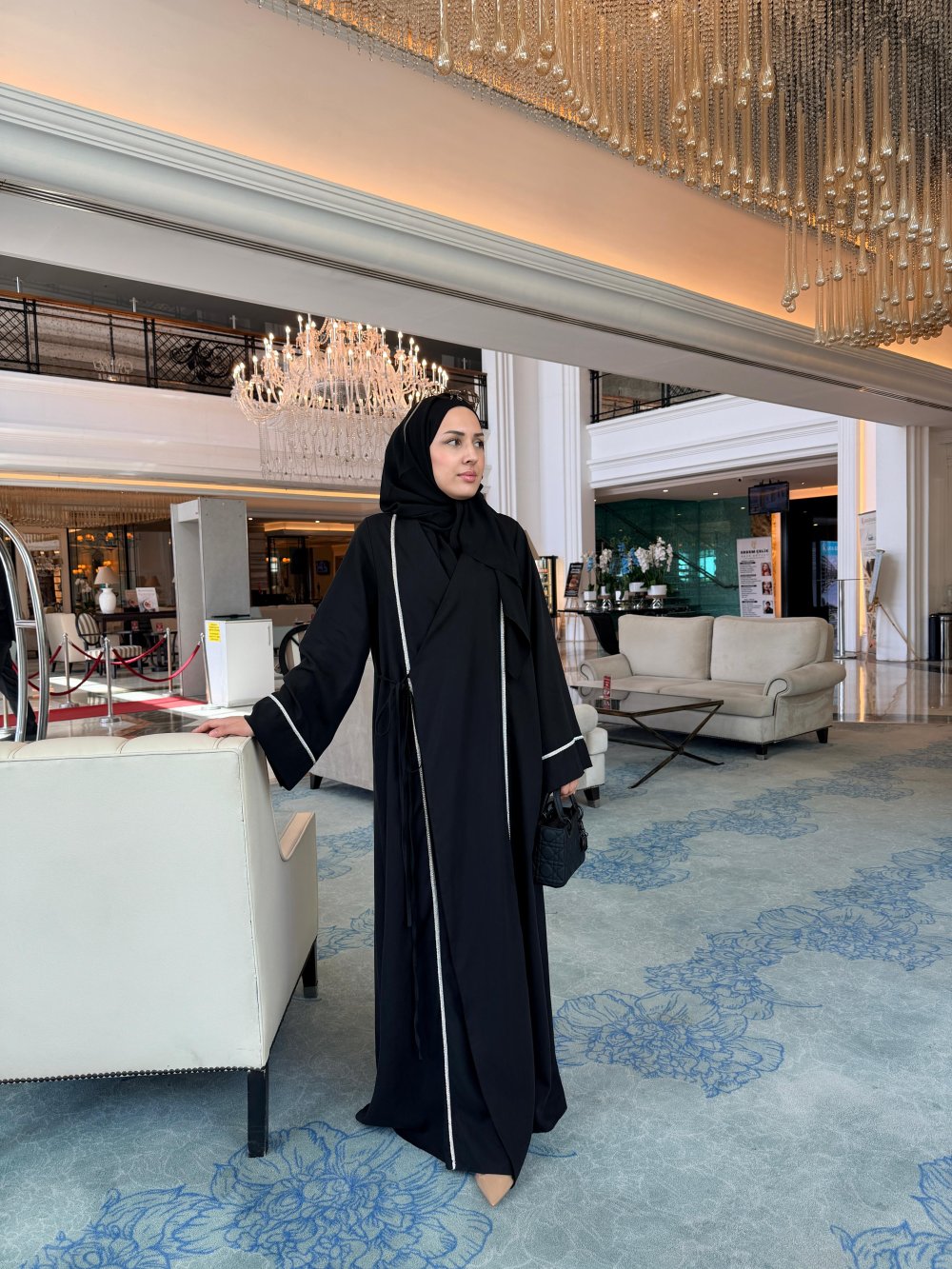Parle Abaya — Siyah