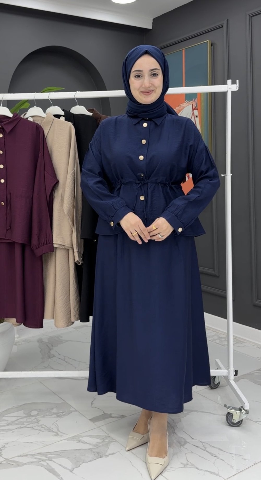aysel etekli takım - laci — Lacivert